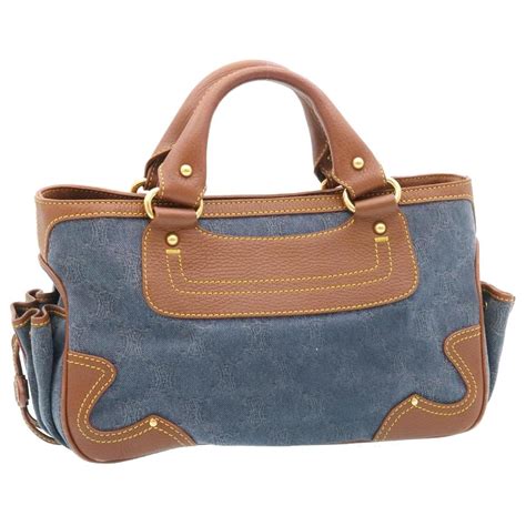 celine boogie bag denim